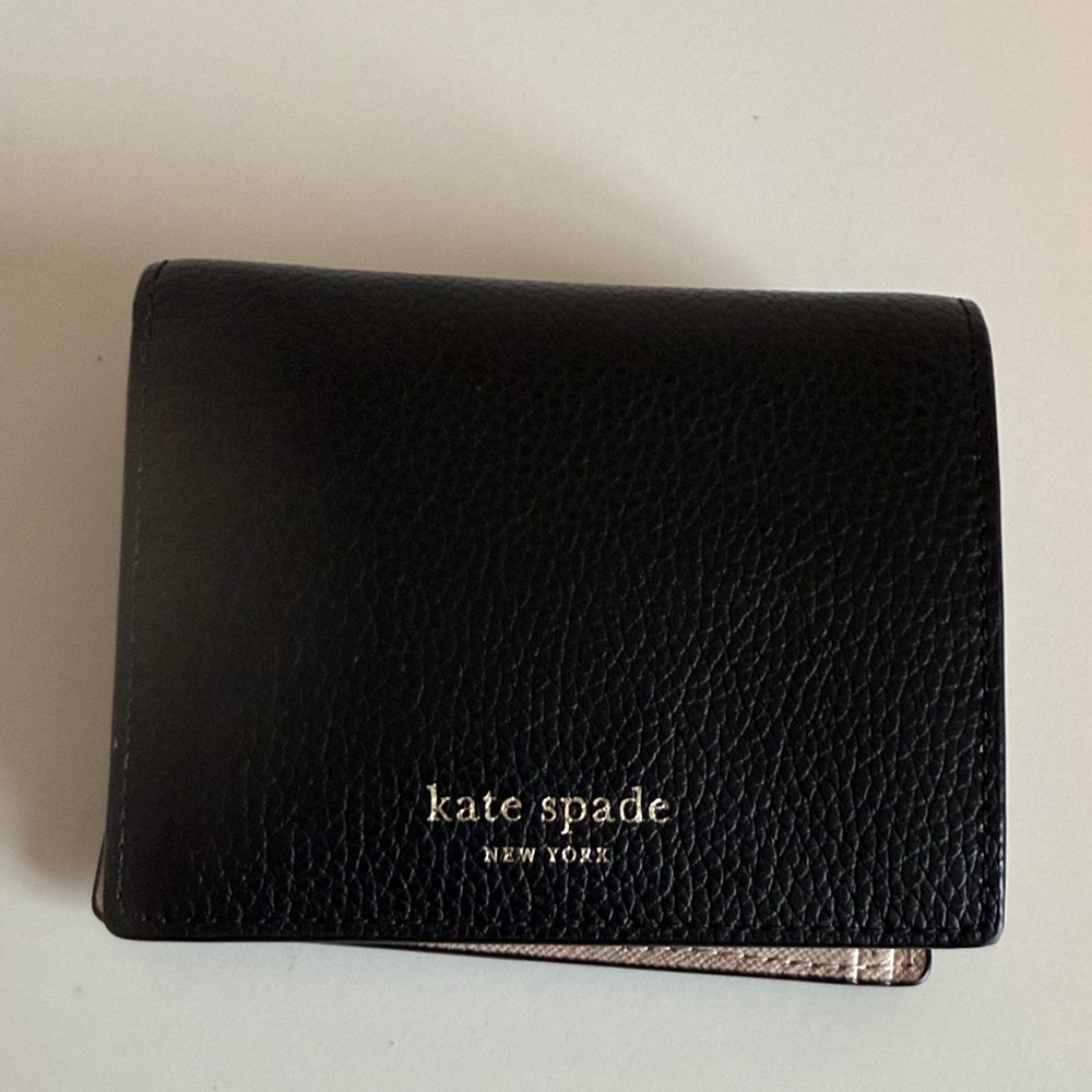 Kate Spade Black Leather Wallet